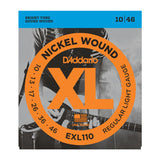 D'Addario XL Nickel Wound Electric Guitar String Sets