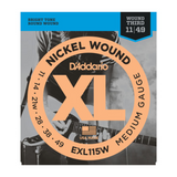 D'Addario XL Nickel Wound Electric Guitar String Sets