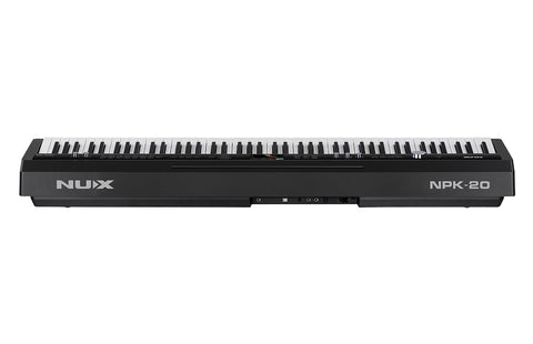 NUX NPK-20 Portable Digital Piano, Black – A Music Store On Main Street