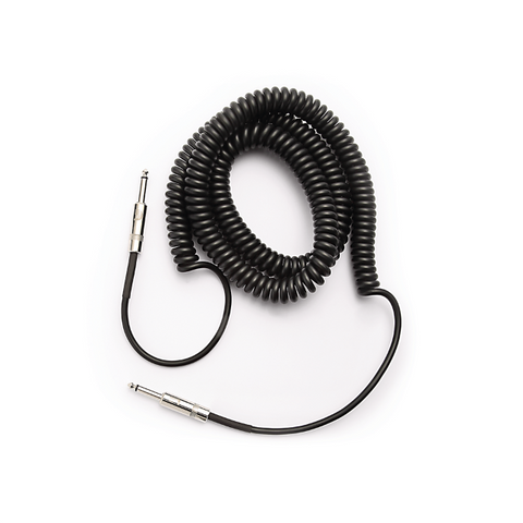 D'Addario Custom Series Coiled Instrument Cable, 30'