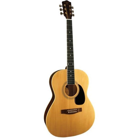 Indiana Dakota Acoustic Guitar, Natural or Black